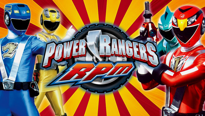Netflix Serie - Power Rangers RPM - Nu op Netflix