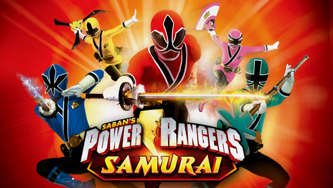 Netflix Serie - Power Rangers Samurai - Nu op Netflix