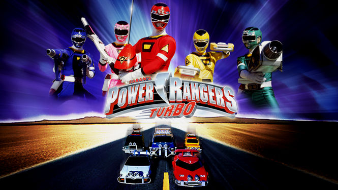 Netflix Serie - Power Rangers Turbo - Nu op Netflix