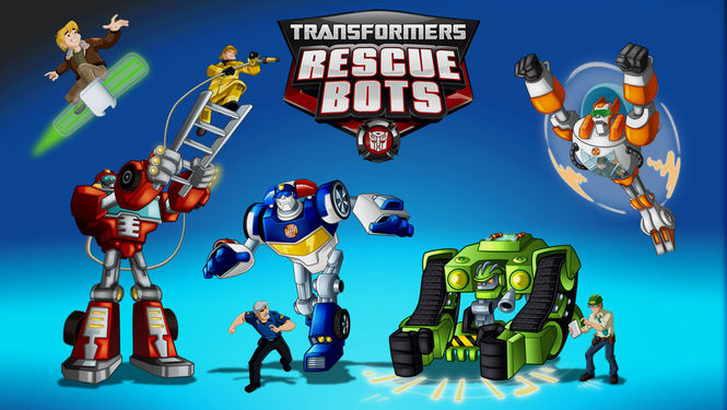 Netflix Serie - Transformers: Rescue Bots - Nu op Netflix