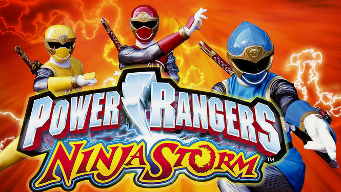 Netflix Serie - Power Rangers Ninja Storm - Nu op Netflix