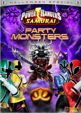 Netflix Serie - Power Rangers Samurai: Party Monsters (Halloween Special) - Nu op Netflix