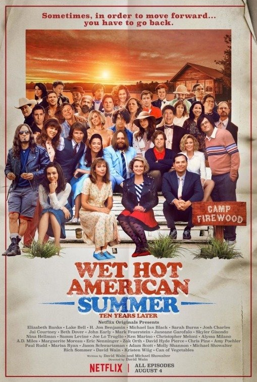 Netflix Serie - Wet Hot American Summer: Ten Years Later - Nu op Netflix